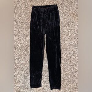 C-mode velvet lounge pants size small